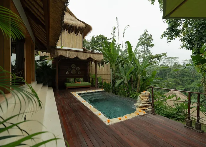 Villa Marangga Villas-romantic Valley View & Private Pool Ubud