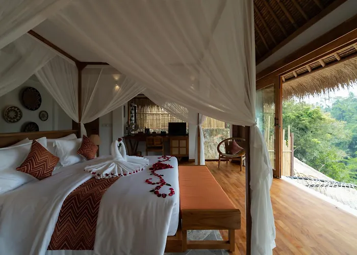 Marangga Villas-romantic Valley View & Private Pool Ubud