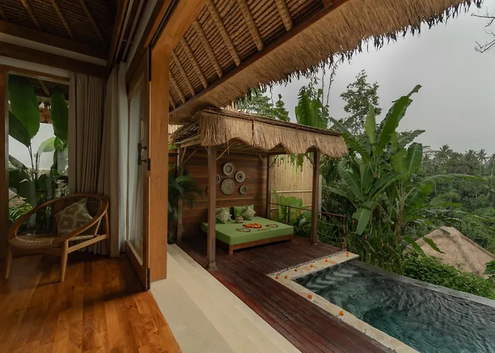 Villa Marangga Villas-romantic Valley View & Private Pool Ubud